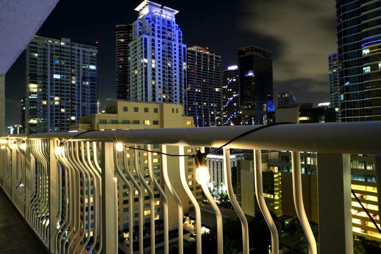 City & Sea View+Free Parking Modern Condo Miami Exteriör bild