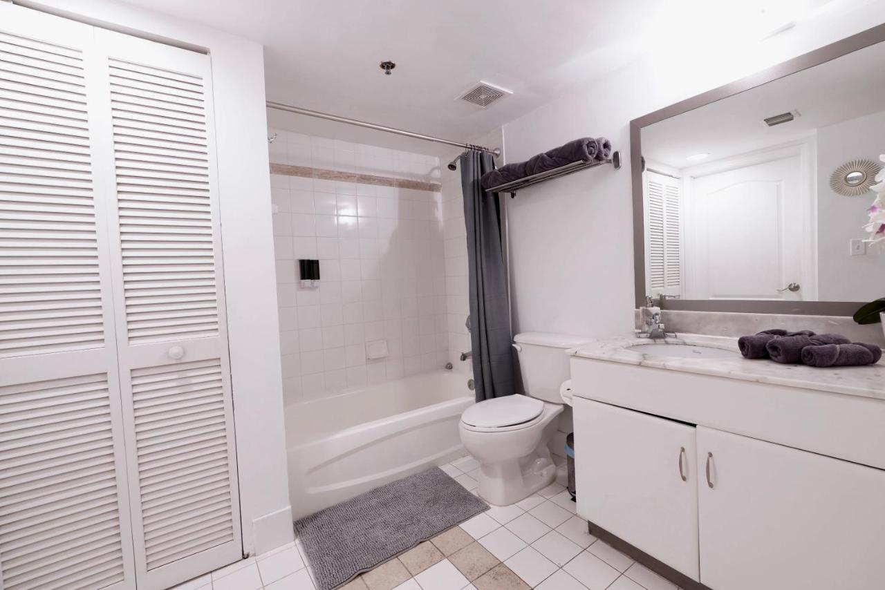 City & Sea View+Free Parking Modern Condo Miami Exteriör bild