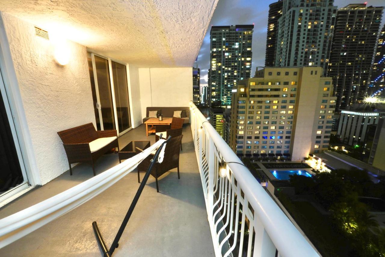 City & Sea View+Free Parking Modern Condo Miami Exteriör bild