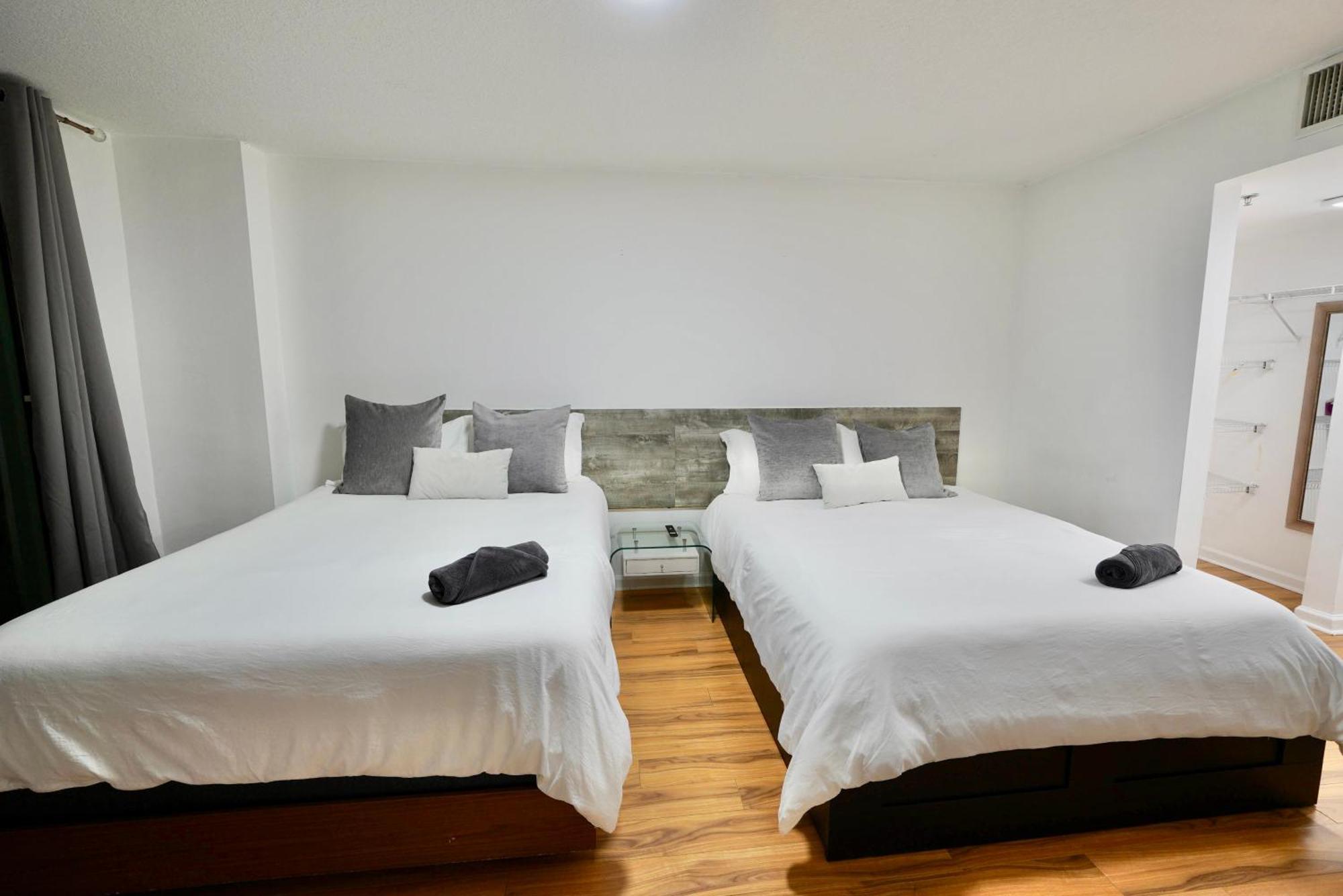 City & Sea View+Free Parking Modern Condo Miami Exteriör bild